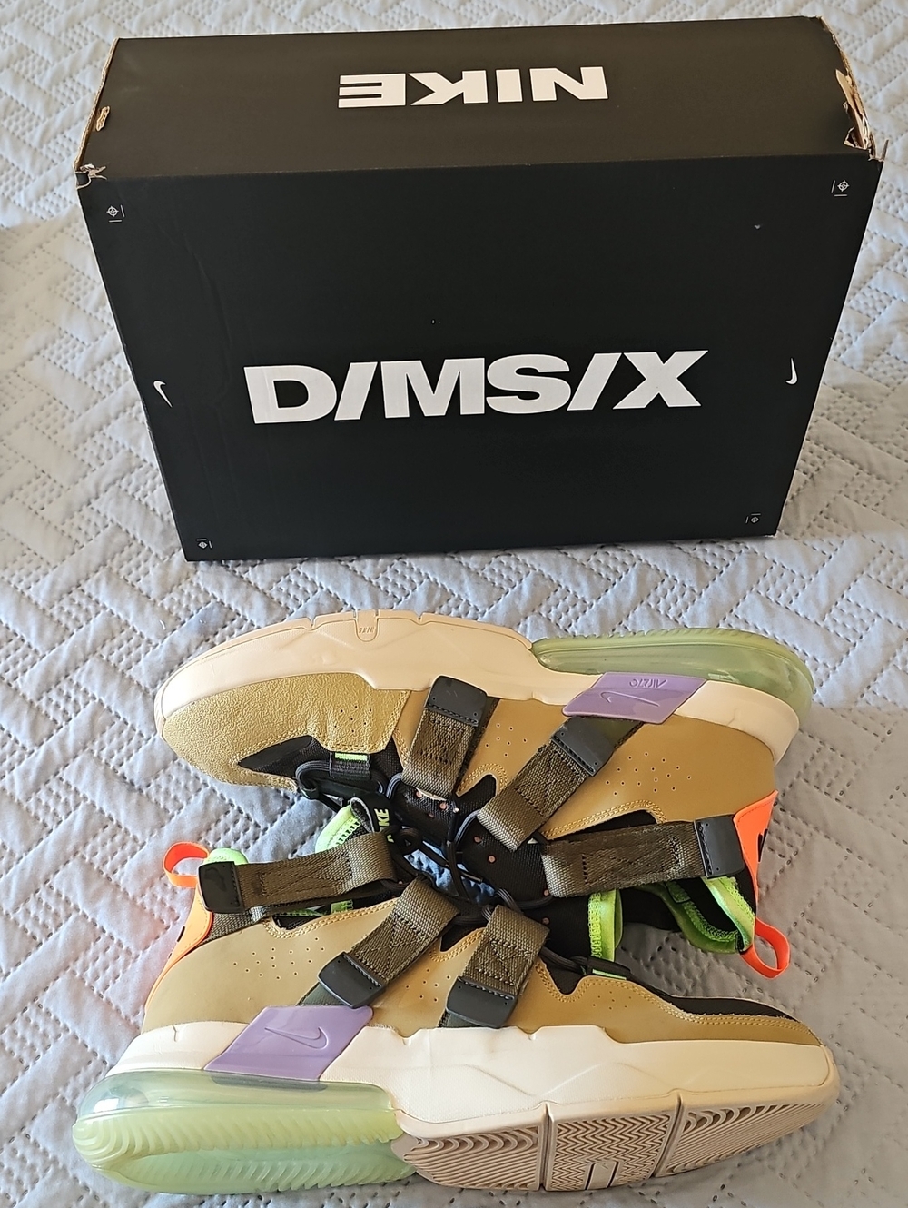 Nike Air Max Edge 270 Parachute Beige Size(12)men - Picture 8 of 10